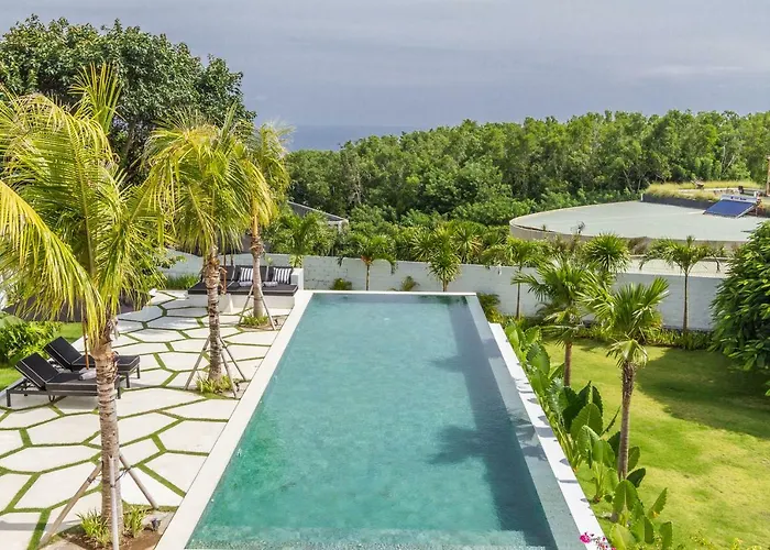 Villa Kusuma - Luxury Ocean View 5Br Pool Villa & Private Pickleball Court