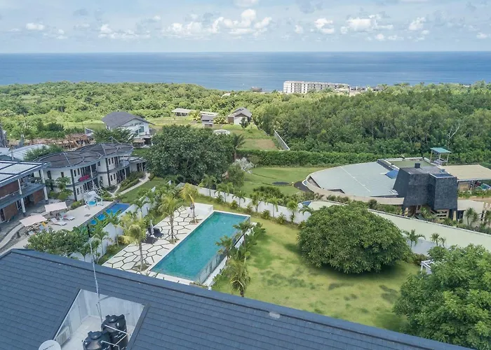 Villa Villa Kusuma - Luxury Ocean View 5Br Pool Villa & Private Pickleball Court