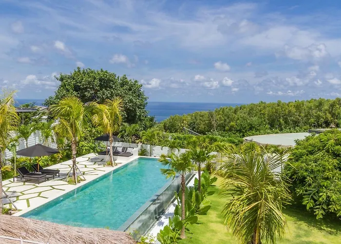 Villa Villa Kusuma - Luxury Ocean View 5Br Pool Villa & Private Pickleball Court *